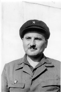 Herczeg Ferenc munkásőr, a Vízkutató és Fúró Vállalat szállítási brigádvezetője