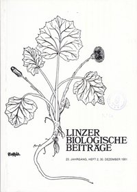 Linzer Biologische Beiträge 1991/23. évf. 2. füzet